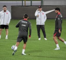 A Milli Futbol Takımı, Karadağ maçının hazırlıklarına başladı