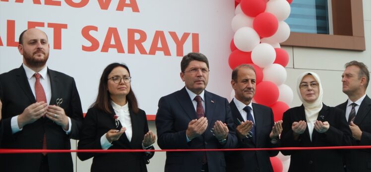 Adalet Bakanı Tunç, Yalova Adalet Sarayı ek hizmet binasının açılışında konuştu: