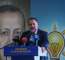 AK Parti'li Dağ, Menemen İlçe Kongresi'nde konuştu: