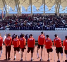 Ampute Milli Futbol Takımı, Kırşehir'de gösteri maçı yaptı