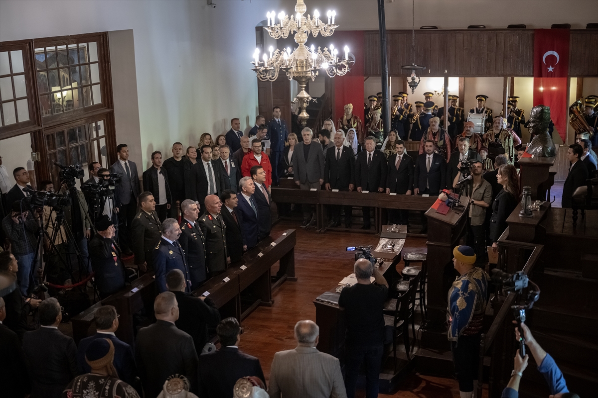 Ankara'nın başkent oluşunun 101. yıl dönümü Birinci Meclis'te törenle kutlandı