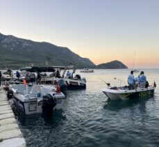 Antalya'da sürdürülebilirliğe dikkati çekmek için düzenlenen amatör balık yarışması başladı