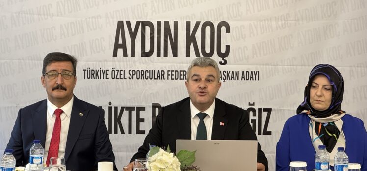 Aydın Koç, Türkiye Özel Sporcular Spor Federasyonu başkanlığına adaylığını açıkladı