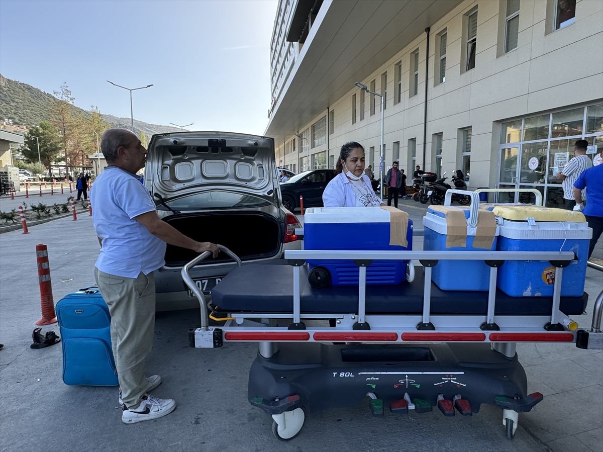 Burdur'da beyin ölümü gerçekleşen kişinin organları 4 hastaya umut oldu