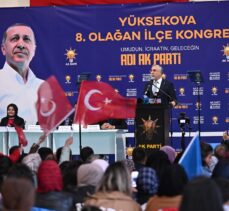 Çalışma ve Sosyal Güvenlik Bakanı Işıkhan Hakkari'de AK Parti İlçe Kongresi'nde konuştu: