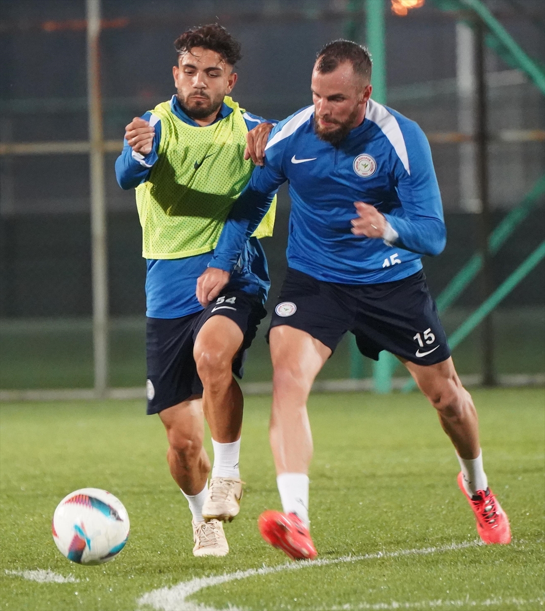 Çaykur Rizespor, Sipay Bodrum FK maçı hazırlıklarına başladı