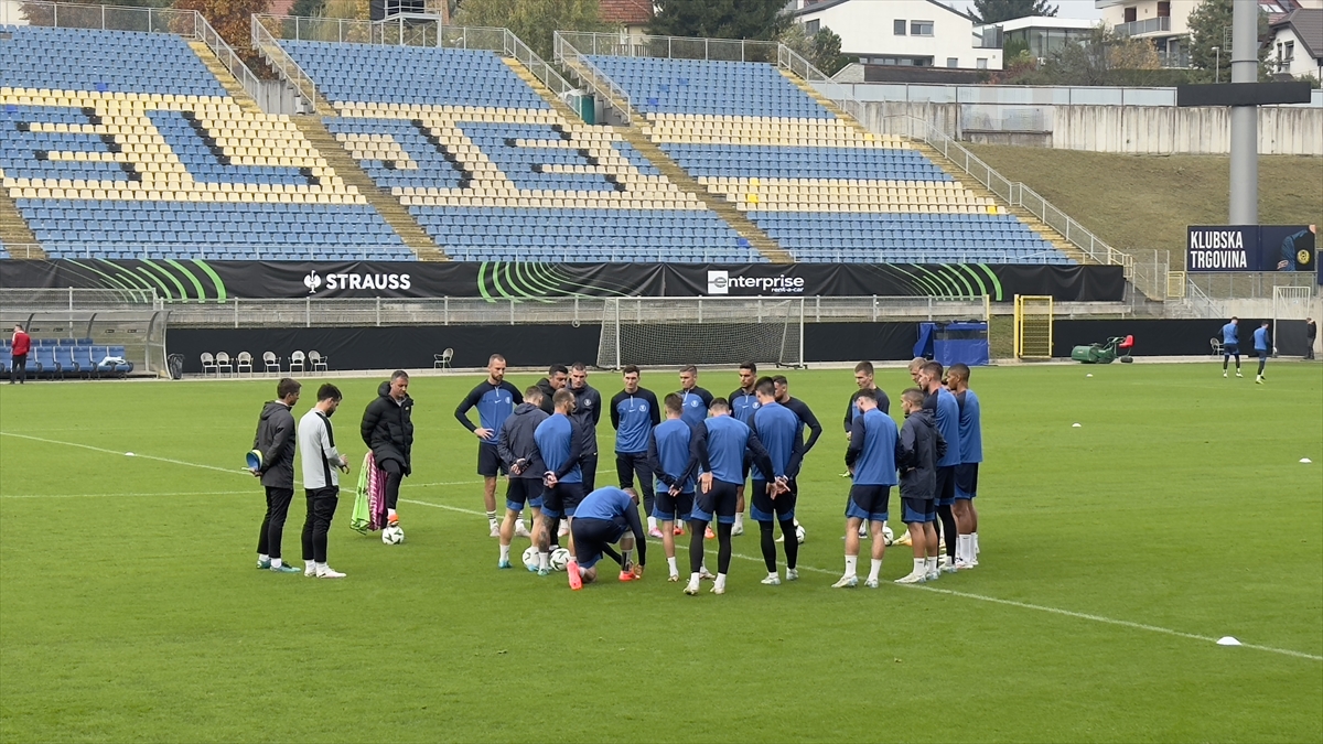 Celje, Başakşehir maçı öncesi son çalışmasını yaptı