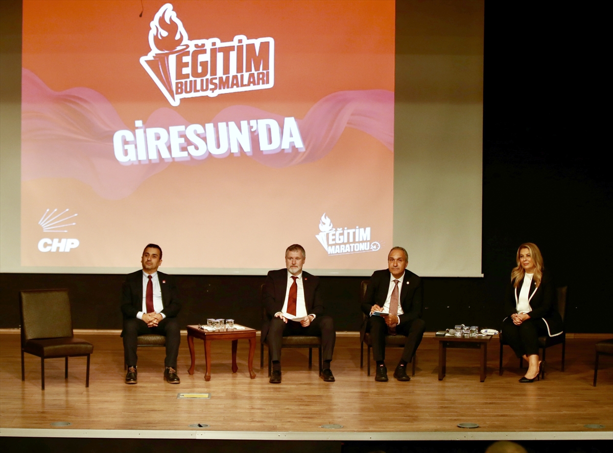 CHP Genel Başkan Yardımcısı Özçağdaş, Giresun'da konuştu: