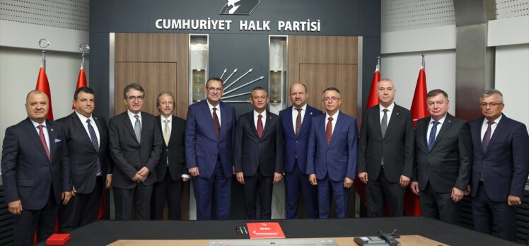 CHP Genel Başkanı Özel, Bulgaristan Hak ve Özgürlükler Hareketi Genel Başkanı Çakırov ile görüştü