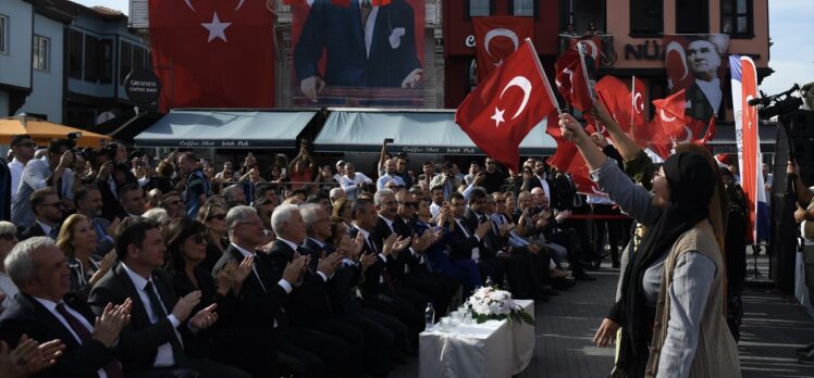 CHP Genel Başkanı Özel, Mudanya Mütarekesi 102'nci Yıl Dönümü Kutlama Töreni'nde konuştu: