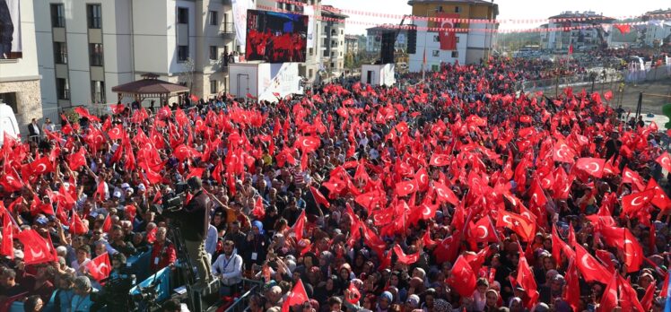 Cumhurbaşkanı Erdoğan “Yeniden Daha Güçlü Anadolu” 130 Bin Konut Anahtar Teslim Töreni'nde konuştu: (1)