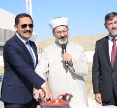 Diyanet İşleri Başkanı Erbaş Hatay'da toplu açılış ve temel atma törenine katıldı