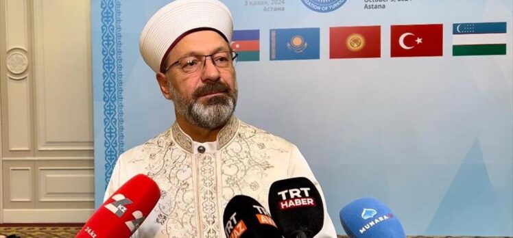 Diyanet İşleri Başkanı Erbaş'tan Filistin mesajı: