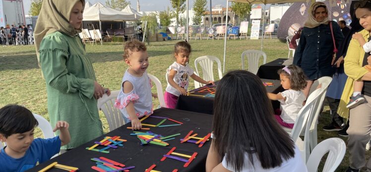 “Diyarbakır Kültür Yolu Festivali”nde çocuklar bilim, sanat ve eğlenceye doyuyor