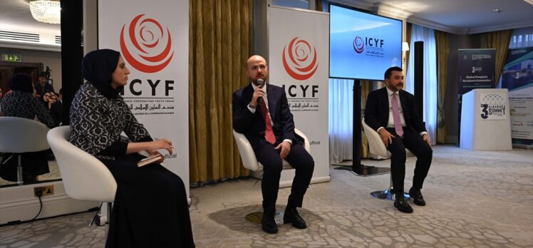 Dünya Etnospor Konfederasyonu Başkanı Bilal Erdoğan, Londra'da ICYF'nin düzenlediği panelde konuştu: