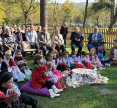 Düzce'de çocuklar kültürel değerleri yaşayarak ve eğlenerek öğreniyor