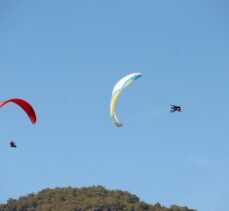 Fethiye'de 24. Uluslararası Ölüdeniz Hava Oyunları Festivali devam ediyor