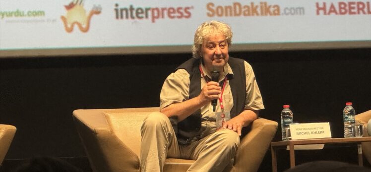 Filistinli yönetmen Michel Khleifi, İstanbul'da sinemaseverlerle buluştu: