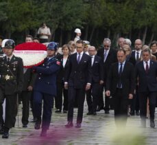 Finlandiya Cumhurbaşkanı Stubb, Anıtkabir'i ziyaret etti