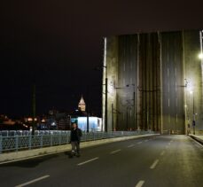 Galata ve Atatürk köprüsünde bakım çalışması yapıldı