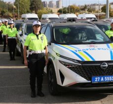 Gaziantep'te emniyet ve jandarma teşkilatının filosuna 249 araç eklendi