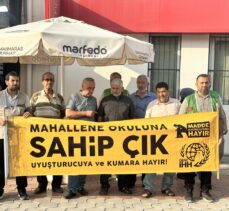 Hatay'da kadına yönelik şiddete tepki gösterisi