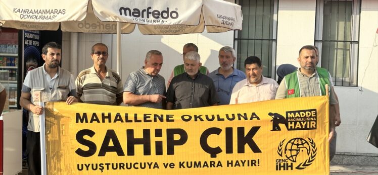 Hatay'da kadına yönelik şiddete tepki gösterisi