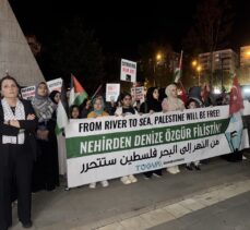 Şanlıurfa ve çevre illerde İsrail'in Filistin'e yönelik saldırıları protesto edildi