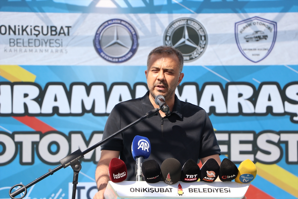 Kahramanmaraş'ta “Klasik Otomobil Festivali” düzenlendi