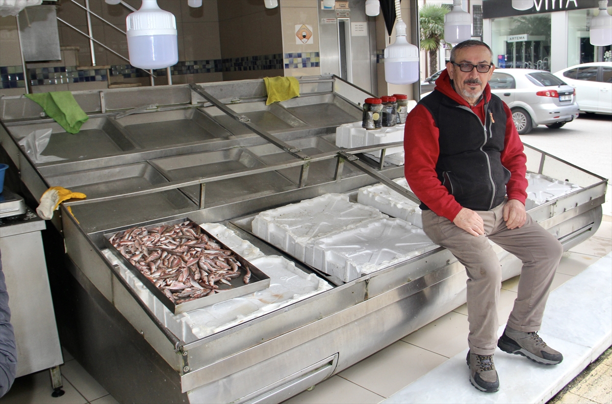 Karadeniz'deki kötü hava şartları balık tezgahlarının boş kalmasına neden oldu