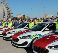 Kayseri emniyet teşkilatına 244 yeni araç tahsis edildi