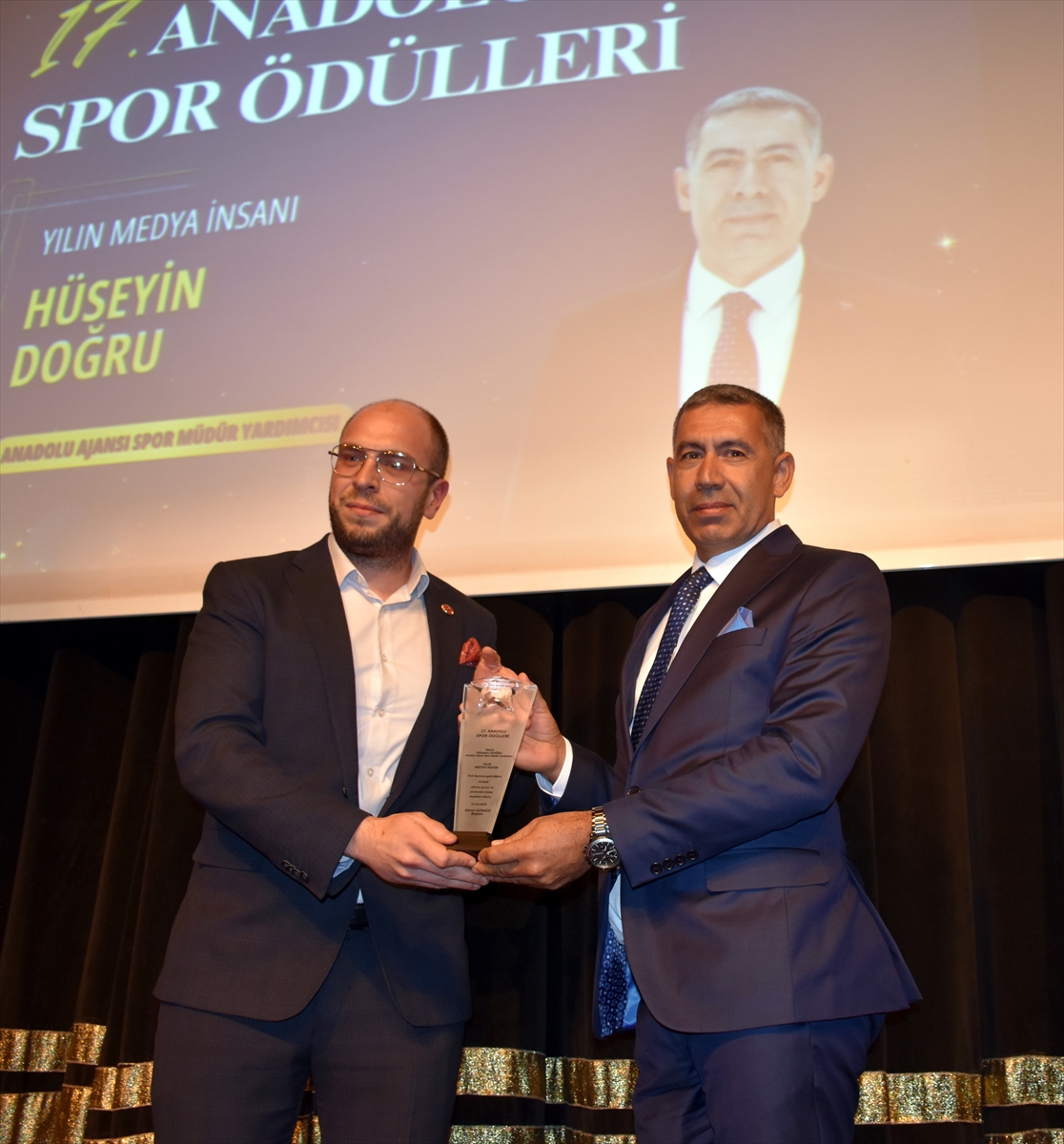 Kırıkkale'de “17. Anadolu Spor Ödülleri” sahiplerini buldu