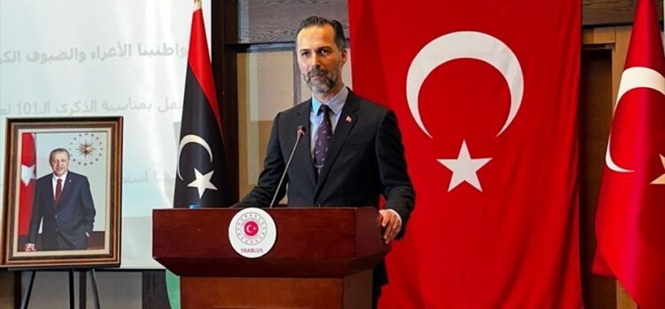 Libya'da Türkiye Cumhuriyeti'nin 101. yılı münasebetiyle resepsiyon düzenlendi