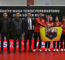 Masa Tenisi Türkiye Süper Kupa Finali, Nevşehir'de gerçekleştirildi