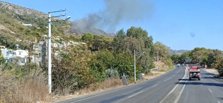 Mersin Anamur'da çıkan orman yangını kontrol altına alındı