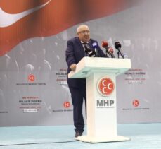 MHP Genel Başkan Yardımcısı Yalçın,  Erzurum'da konuştu: