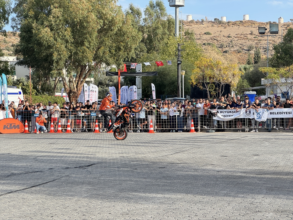 Muğla'da “Uluslararası Bodrum Motofest”  sona erdi