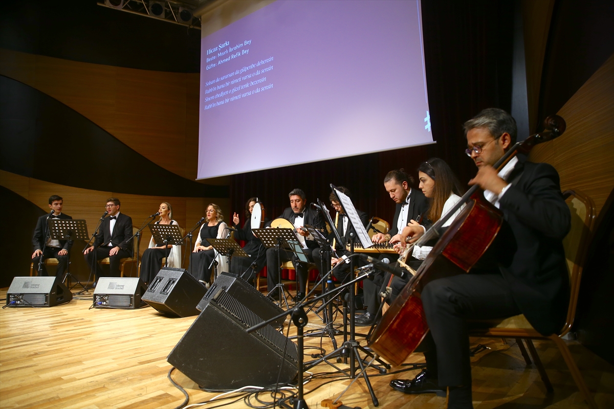 Musiki Eğitim Vakfı Bakü'de “Ah Bu Gönül Şarkıları” konseri verdi