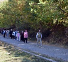 Muş'ta gençler doğa yürüyüşü etkinliğine katıldı