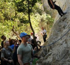 Olimpos'ta düzenlenen Kaya Tırmanışı Şenliği başladı