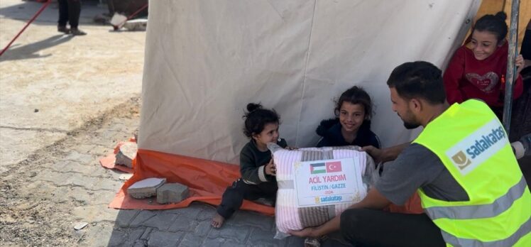 Sadakataşı Derneği, Gazze'ye acil yardım ulaştırdı