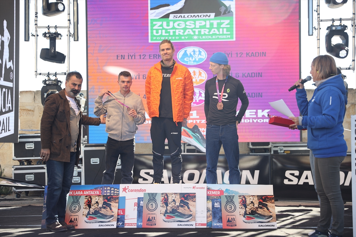 Salomon Kapadokya Ultra Trail Koşusu'nda liderler belli oldu