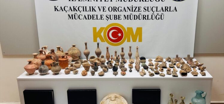 Samsun'da tarihi eser kaçakçılığı operasyonunda 1 kişi yakalandı