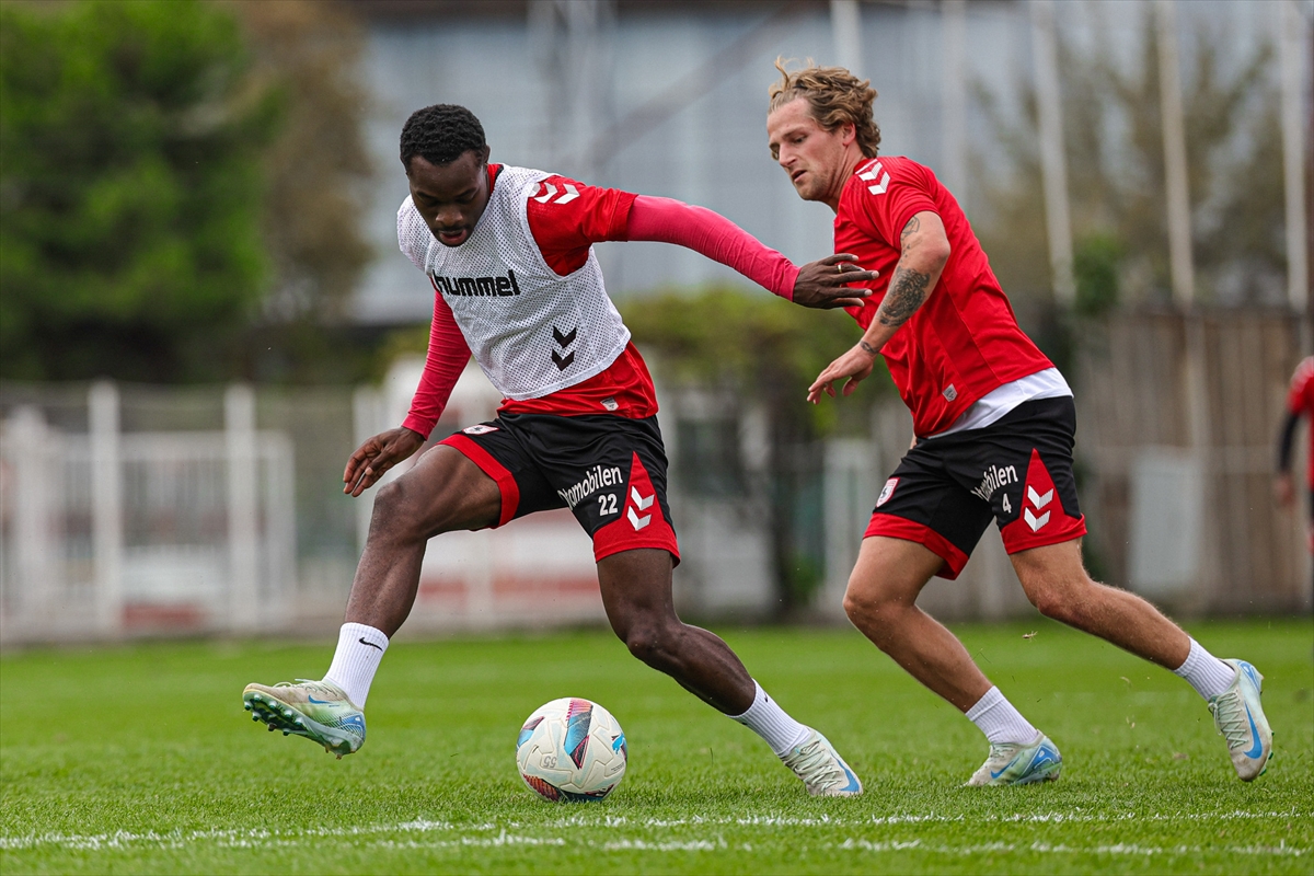 Samsunspor, Adana Demirspor maçının hazırlıklarını sürdürdü