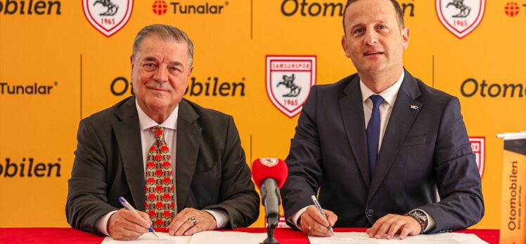 Samsunspor, Otomobilen firması ile sponsorluk anlaşması imzaladı