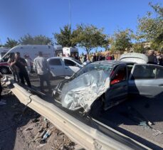 Şanlıurfa'da zincirleme trafik kazasında 7 kişi yaralandı