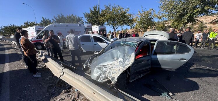 Şanlıurfa'da zincirleme trafik kazasında 7 kişi yaralandı