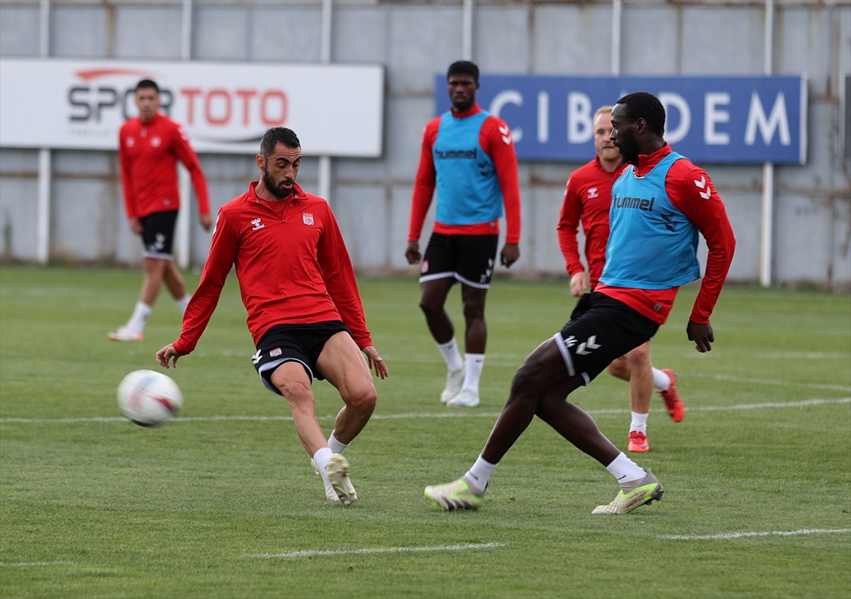 Sivasspor, Hatayspor maçının hazırlıklarını sürdürdü