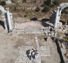 Stratonikeia Antik Kenti'nde anahtar taşıma töreni canlandırıldı