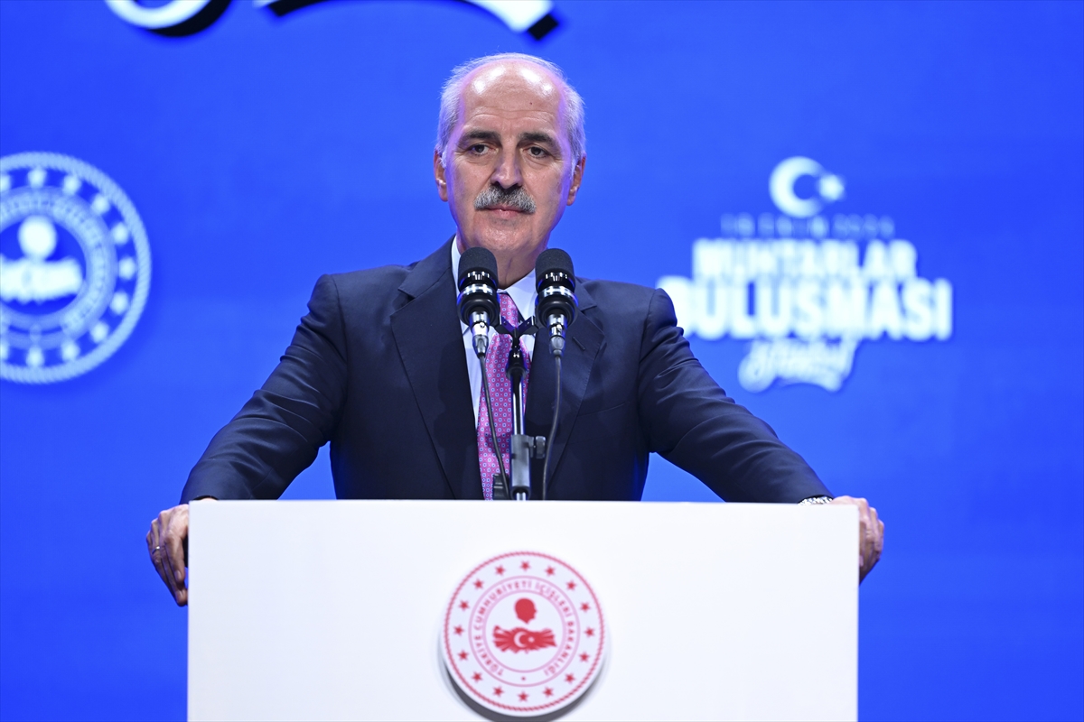 TBMM Başkanı Kurtulmuş, İstanbul Muhtarlar Buluşması'nda konuştu: